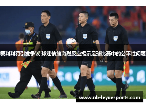 裁判判罚引发争议 球迷情绪激烈反应揭示足球比赛中的公平性问题